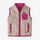 Vest Bebé Retro-X® Fleece Vest - Natural w/Mythic Pink (NMPI) (61035-NMPI)