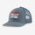 Line Logo Ridge LoPro Trucker Hat - Plume Grey (PLGY) (38285)