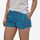 Short Mujer Barely Baggies™ Shorts - 2 1/2" - Pollen Confetti: Dolomite Blue (PCDO) (57043-PCDO)