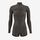 W's R1® Lite Yulex® Front-Zip Long-Sleeved Spring Suit - Black (BLK) (88498)