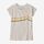 Girls' Regenerative Organic Certified™ Cotton Graphic T-Shirt - Ridge Rise Stripe: Birch White (RSBI) (62254)
