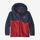 Polar Bebé Micro D® Snap-T® Fleece Jacket - Fire w/New Navy (FRNE) (60155)