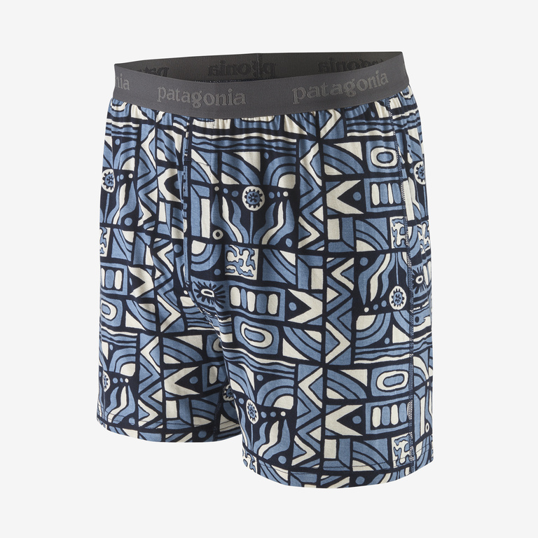 Patagonia Men's Essential Boxers in New Navy, Small - Spandex/Tencel Lyocell
