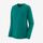Camiseta de Manga Larga Mujer Long-Sleeved Capilene® Cool Merino Shirt - Borealis Green (BRLG) (44555)