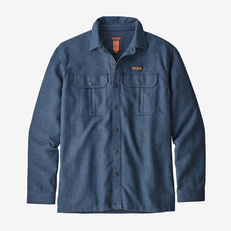 Patagonia Men's Stone Blue Farrier's Shirt - Sample