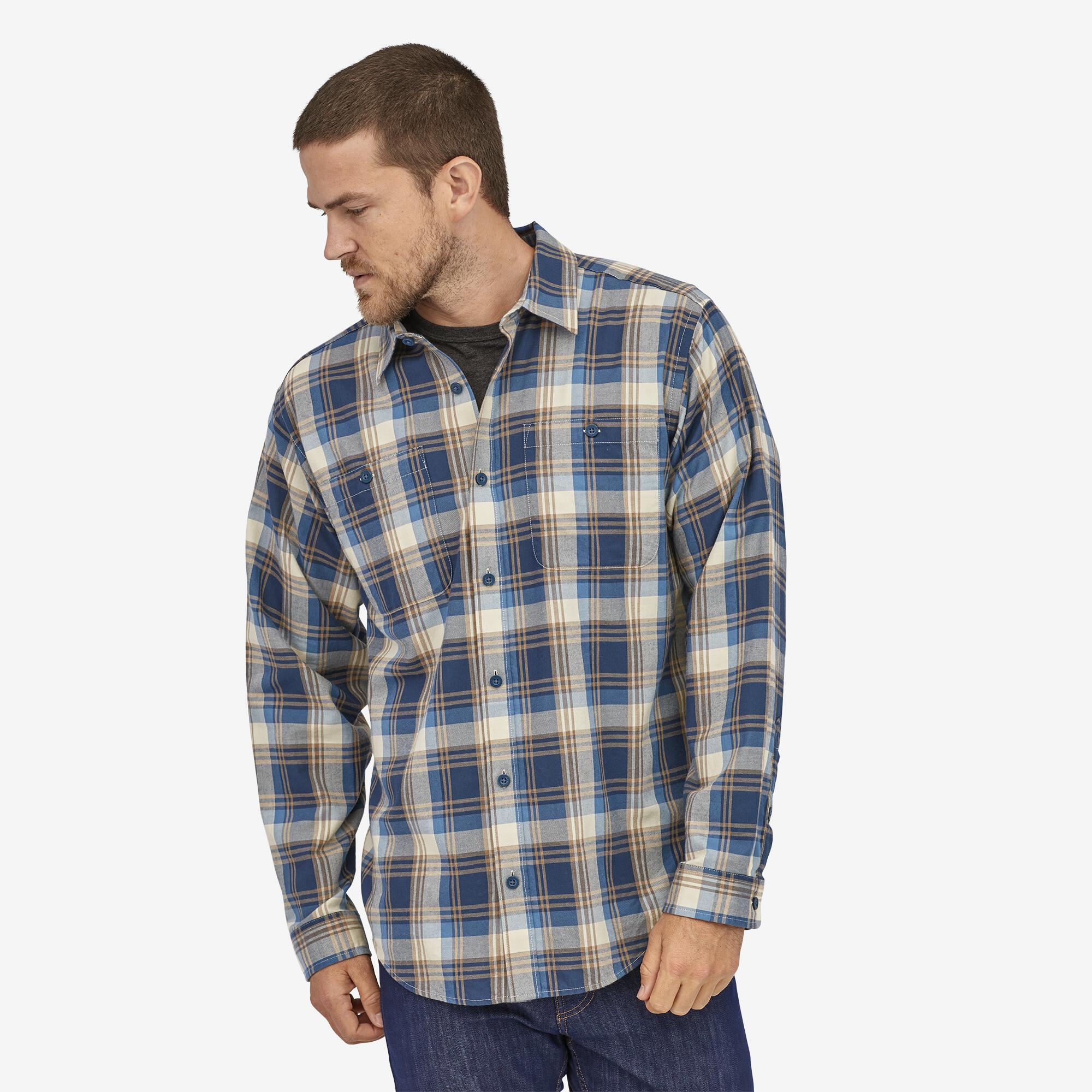Patagonia Men's Long-Sleeved Organic Pima Cotton Shirt
