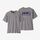 Primera Capa Hombre Capilene® Cool Daily Graphic Shirt - Boardshort Logo: Feather Grey (BOLF) (45235)