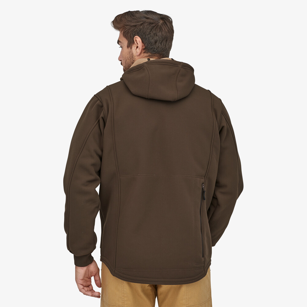 Patagonia Men's Burly Man Soft Shell Hooded Work Jacket