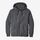 M's Organic Cotton Quilt Hoody - Forge Grey (FGE) (25375)