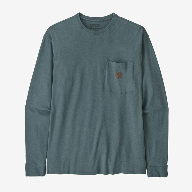 Work Long-Sleeved Men\'s T-Shirt Patagonia Pocket