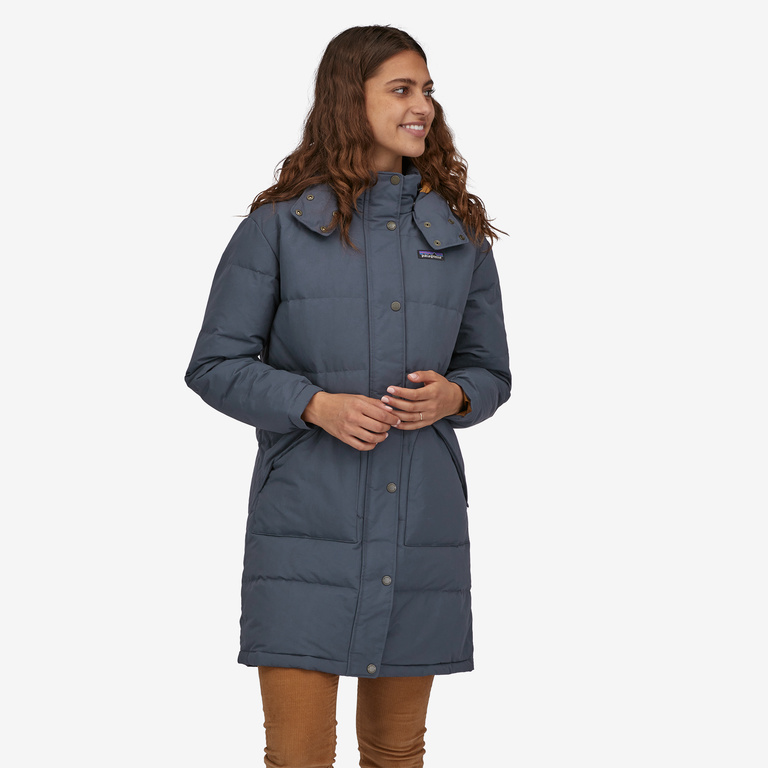Patagonia Womens Down With It Jacket - Smolder Blue