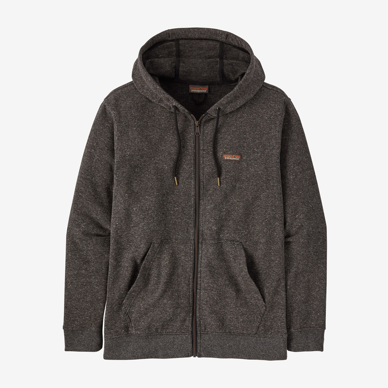 Patagonia Men's Black Full-Zip Work Hoody Sweatshirt - Sample