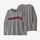 W's Long-Sleeved Capilene® Cool Daily Graphic Shirt - Ridge Rise Stripe: Feather Grey (RIFG) (45205)