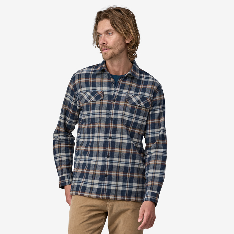 Patagonia M's Early Rise Stretch Shirt Clark Fork: Wispy Green / XL