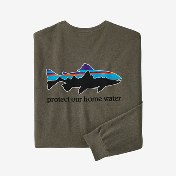 Men's Long-Sleeved Home Water Trout Responsibili-Tee®