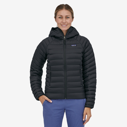 Down Sweater Hoody by Patagonia, sustainable, warm and lightweight down jacket.