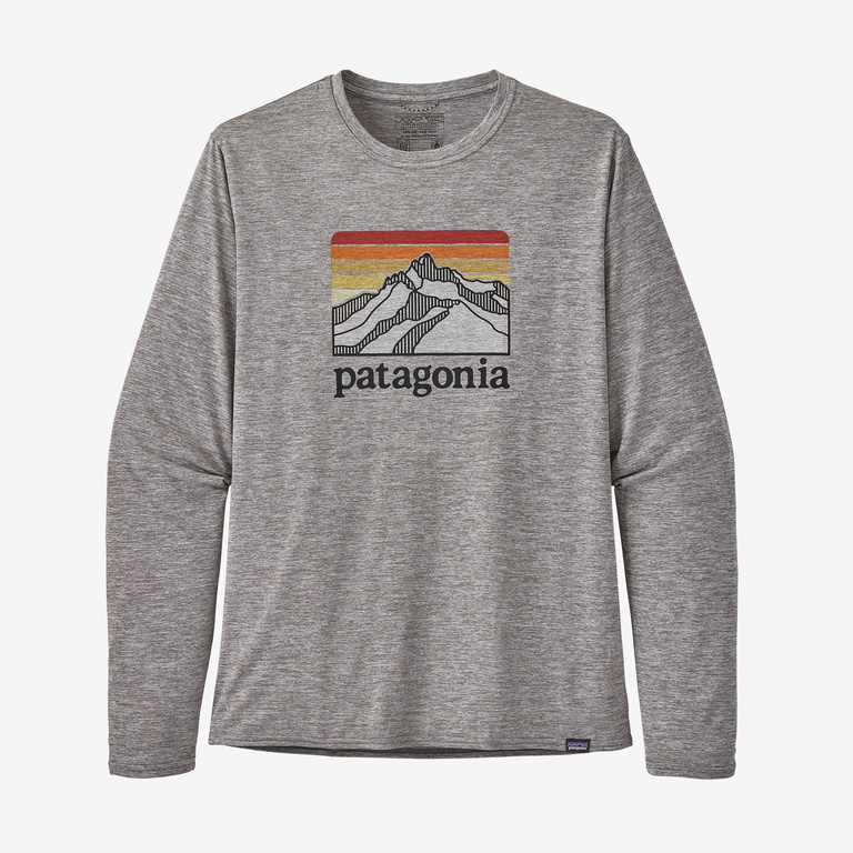 Patagonia Capilene Cool Daily Fish Graphic Long-Sleeve T-Shirt - Men's -  Clothing