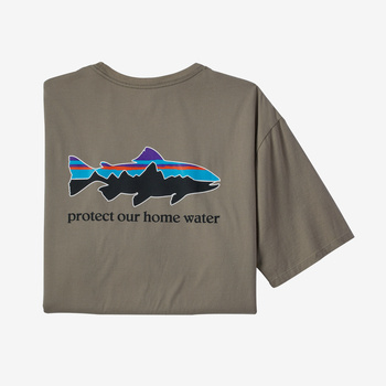 Men's Home Water Trout Organic T-Shirt