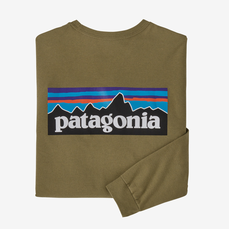orkester Uganda panik Patagonia Men's Long-Sleeved P-6 Logo Responsibili-Tee®