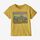 Baby Fitz Roy Skies Organic T-Shirt - Surfboard Yellow (SUYE) (60419)