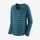 Primera Capa Mujer Long-Sleeved Capilene® Cool Trail Shirt - Furrow Stripe: Abalone Blue (FUSA) (24491)