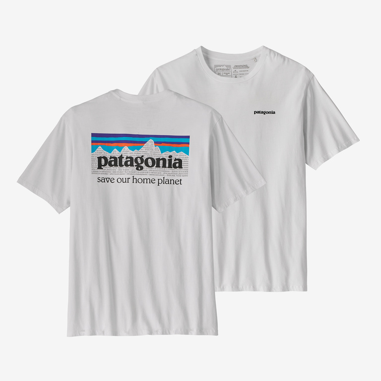 overtale banner Forøge Patagonia Men's P-6 Mission Organic Cotton T-Shirt