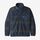 Polar Hombre Synchilla® Snap-T® Pullover - Gem Stripe: New Navy (GSNY) (25450)