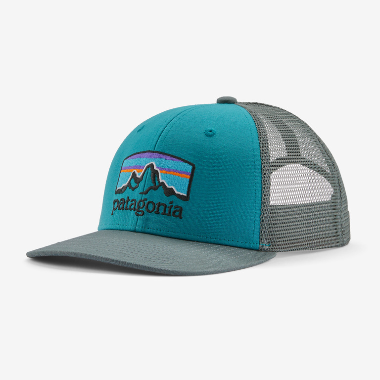 Patagonia Fitz Roy Horizons Trucker Hat (Belay Blue)