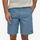 M's Lightweight All-Wear Hemp Shorts - 10" - Pigeon Blue (PGBE) (57765)