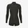Traje de Surf Mujer R1® Lite Yulex® Front-Zip Long-Sleeved Spring Suit - Black (BLK) (88498)