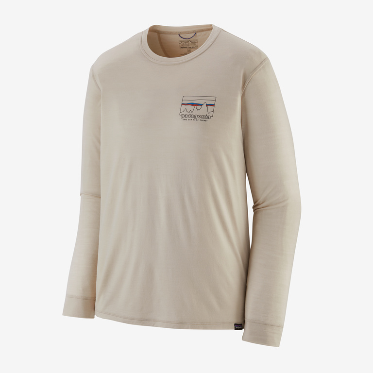 Patagonia Men's Long-Sleeved Capilene Cool Merino Graphic Shirt M