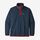 Polerón Hombre Micro D® Snap-T® Pullover - New Navy w/Classic Red (NNCR) (26165)