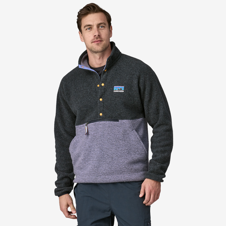 Patagonia Pullover Homme - Lightweight Synchilla Snap-T - Nickel w