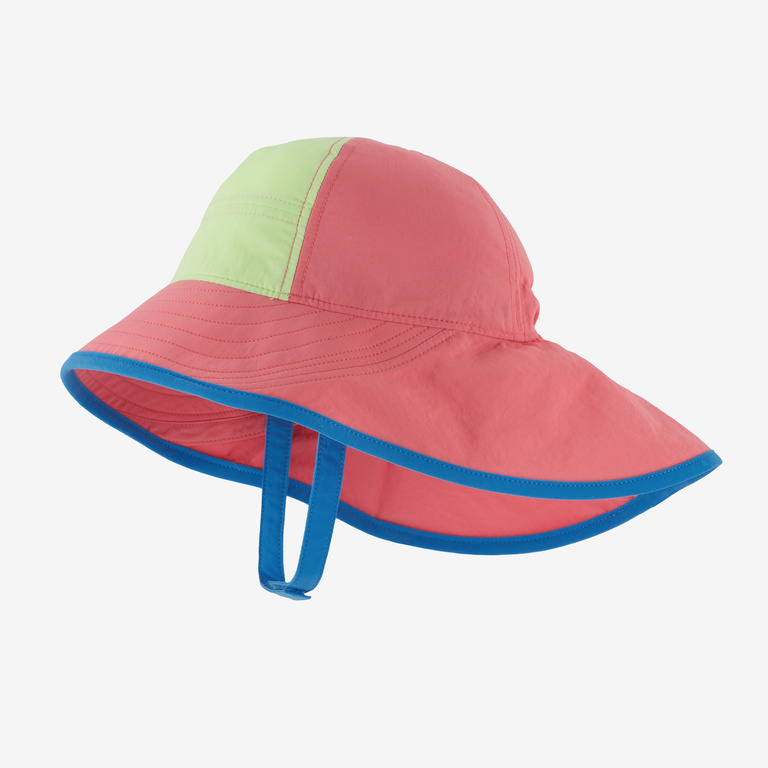 Patagonia Baby Block-the-Sun Hat Afternoon Pink AFNP 6M