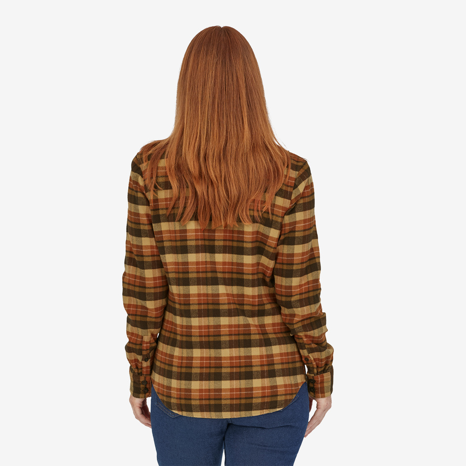 Patagonia Women's Long-Sleeved Fjord Flannel Shirt