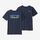 Boys' Regenerative Organic Certification Cotton Graphic T-Shirt - P-6 Logo: New Navy (PONN) (62174)