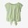 Camiseta Mujer Organic Cotton Seersucker Top - Willow: Bud Green (WBUG) (52950)
