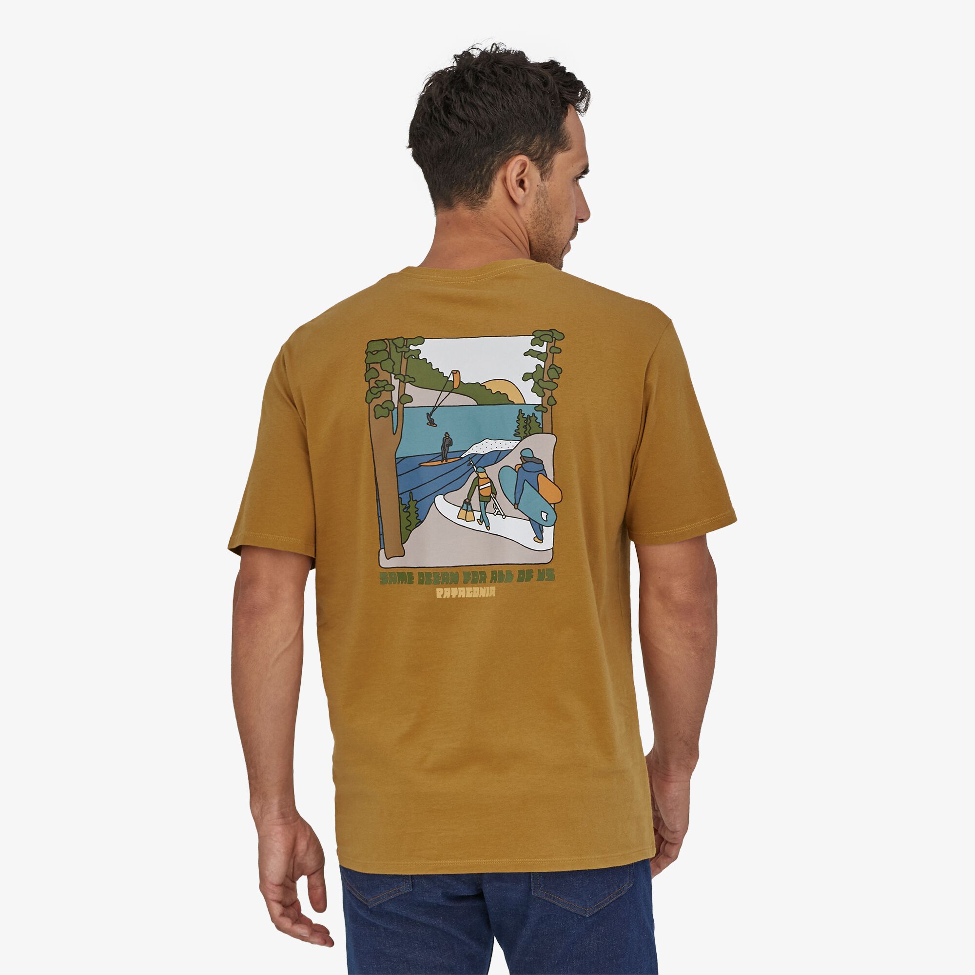Patagonia Men's Northwest Waters Organic T-Shirt