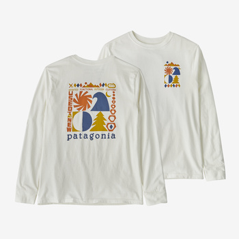 Kids' Long-Sleeved Regenerative Organic Certified™ Cotton Graphic T-Shirt