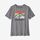 Boys' Regenerative Organic Certification Cotton Graphic T-Shirt - Line Logo Ridge: Gravel Heather (LLGH) (62174)