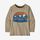 Baby Long-Sleeved Graphic Organic T-Shirt - Fitz Roy Flurries: El Cap Khaki (FFEK) (60370)