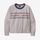 Girls' Lightweight Crew Sweatshirt - Park Stripe Graphic: Cornice Grey (PSGG) (63035)