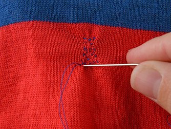 Installing a Professor Patch on a Patagonia Sweater - iFixit